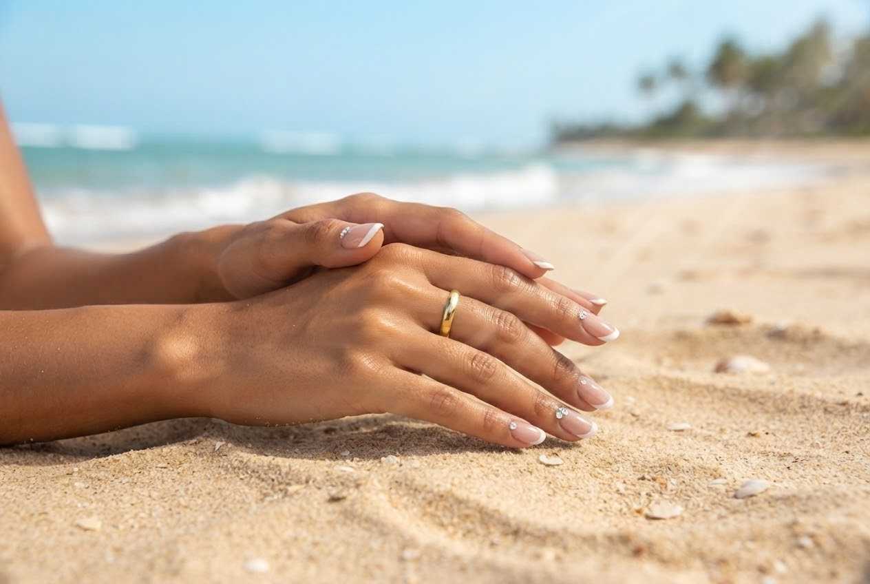 Nagelfee Doreen modernes Design für den Strand